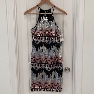 My Michelle sequin bodycon dress, size 3